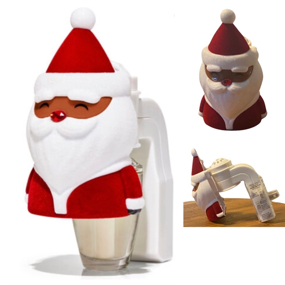 Bath And Body Works Black Santa Claus Wallflower Plug-In